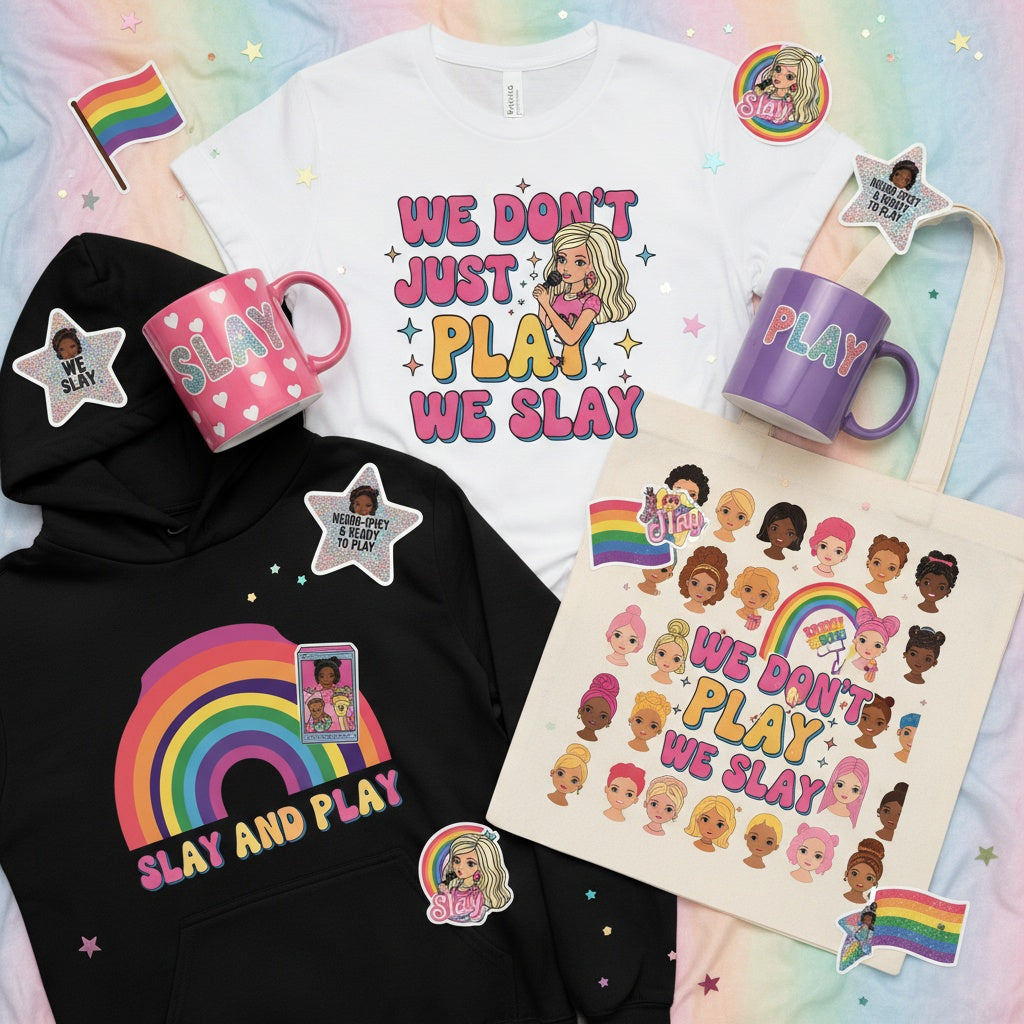 🎀✨ Slay and Play Doll Merchandise: Rep Your Doll Obsession with Pride! ✨🎀