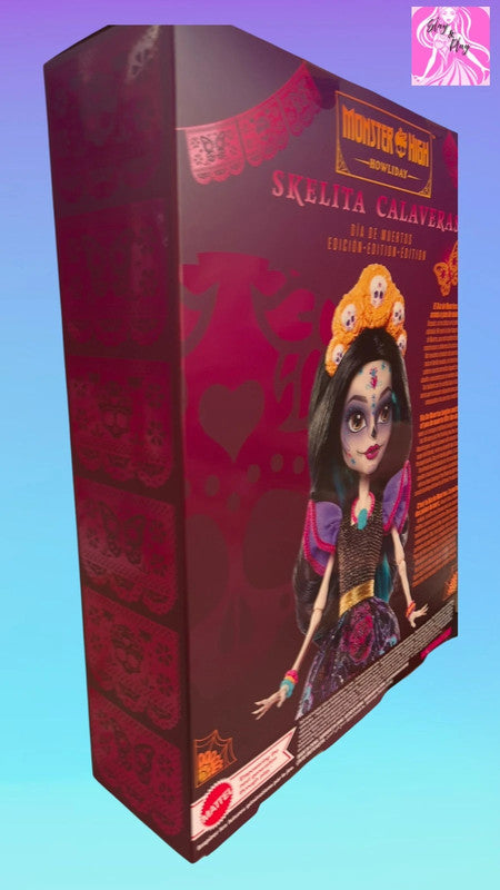 💀✨ Monster High Howliday Skelita Calaveras Día de Muertos Collector Doll ✨