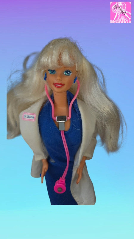 👩⚕️💗 Dr. Barbie Hear Baby's Heartbeat Doll | Interactive Medical Play | Career Collection 💗👩⚕️