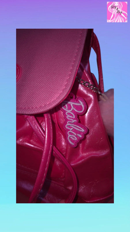 🎒💖 Barbie x Miniso Pink Rucksack | Retro Y2K Dream | Collector's Accessory 💖🎒