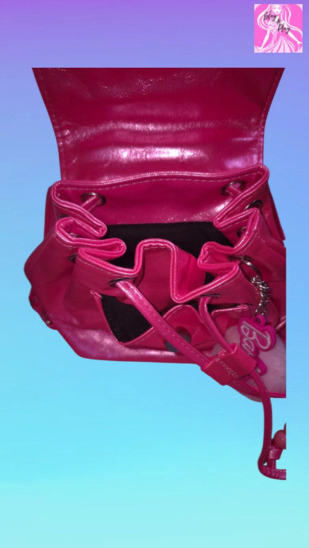 🎒💖 Barbie x Miniso Pink Rucksack | Retro Y2K Dream | Collector's Accessory 💖🎒