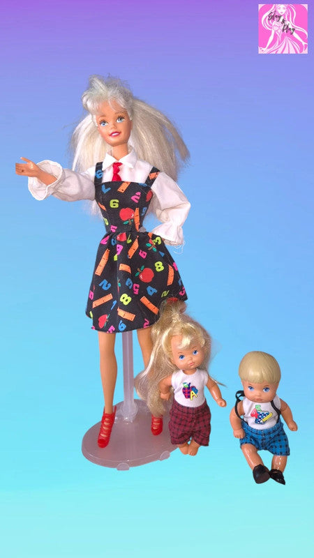 📚✏️ 1995 Teacher Barbie Playset | Class is in Session | 90s Career Collection ✏️📚