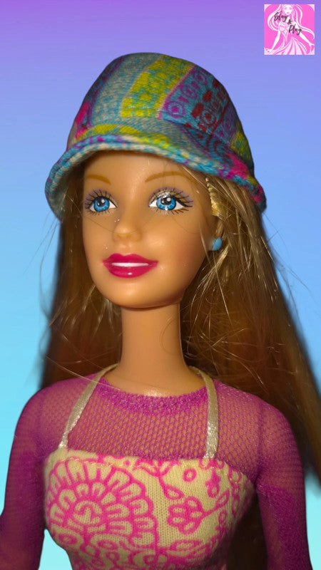 2000 Flower Power Barbie | Y2K Millennium Doll | Retro Floral Barbie | Vintage 2000s Collectible