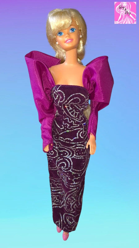 💎✨ 1996 My First Jewelry Barbie in 1995 Fashion Avenue Deluxe Gown | Glam &amp; Collectible | 90s Elegance ✨💎