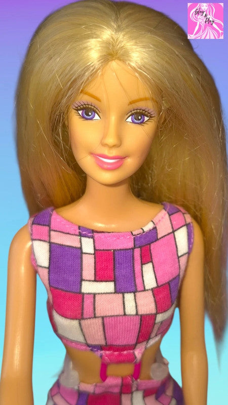 🔷✨ 2000 Hip 2 B Square Barbie | Geometric Chic &amp; Y2K Cool | Millennium Fashion Icon ✨🔷