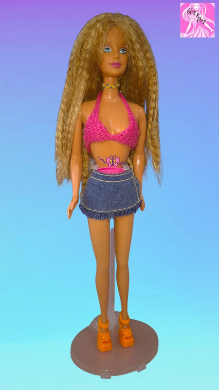 🦋✨ 1998 Butterfly Art Barbie | Tattoo Trendsetter of the 90s | Artistic Expression ✨🦋