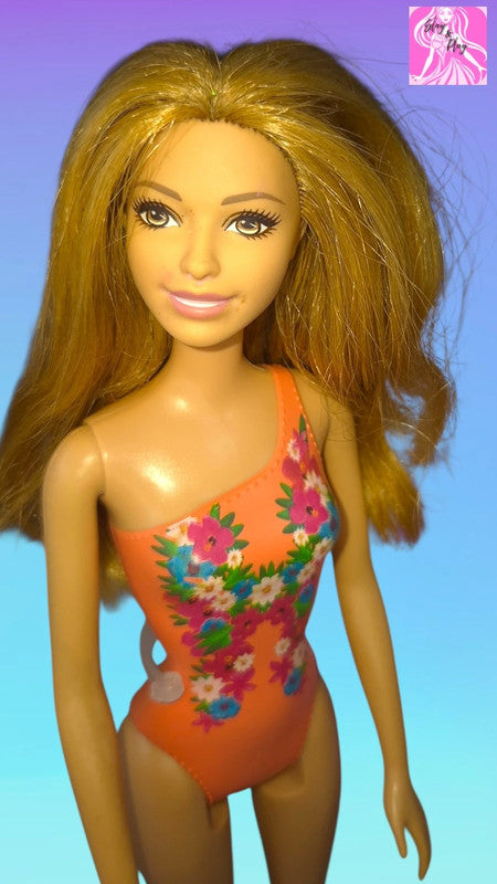 ☀️💦 2014 Water Play Summer Barbie | Poolside Perfection | Interactive Summer Fun 💦☀️