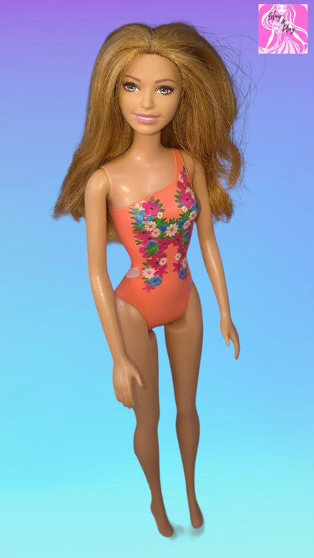 ☀️💦 2014 Water Play Summer Barbie | Poolside Perfection | Interactive Summer Fun 💦☀️