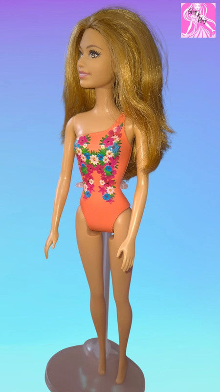 ☀️💦 2014 Water Play Summer Barbie | Poolside Perfection | Interactive Summer Fun 💦☀️