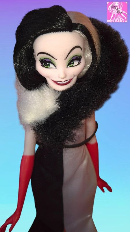 🖤❄️ Cruella de Vil Disney Villains Special Edition Doll | Wickedly Glamorous | Collector's Masterpiece ❄️🖤