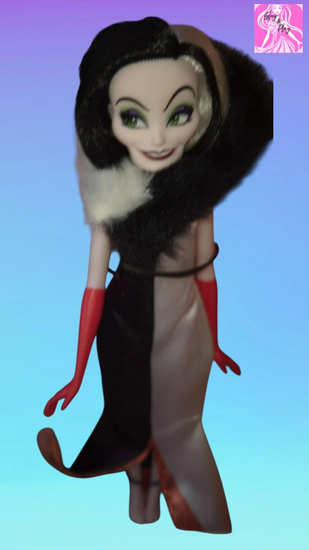 🖤❄️ Cruella de Vil Disney Villains Special Edition Doll | Wickedly Glamorous | Collector's Masterpiece ❄️🖤