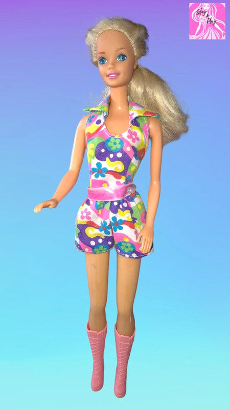 🌴✨ 1993 Bali Barbie | Tropical Print Vintage Look | 90s Vacation Vibes ✨🌴