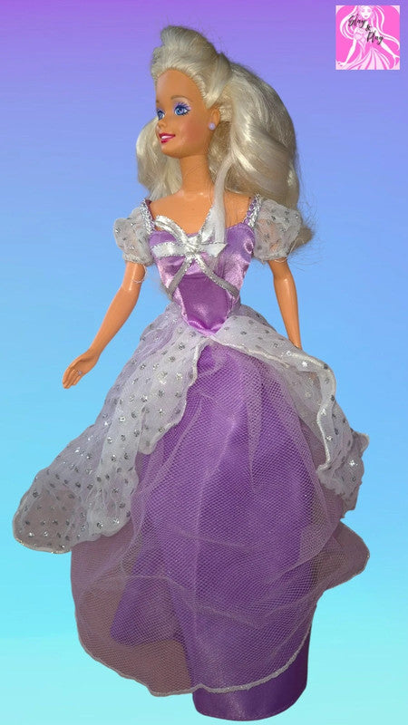 👑✨ 1997 Princess Barbie | Regal in Lavender | Royal Elegance ✨👑