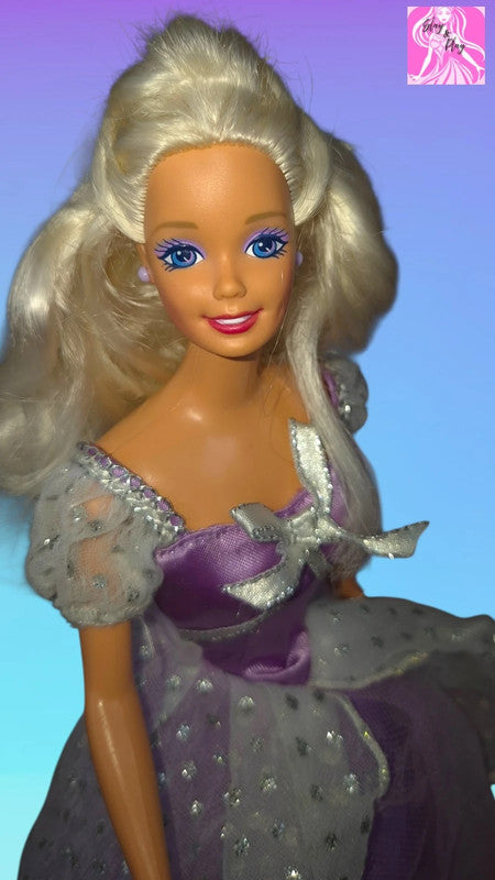 👑✨ 1997 Princess Barbie | Regal in Lavender | Royal Elegance ✨👑