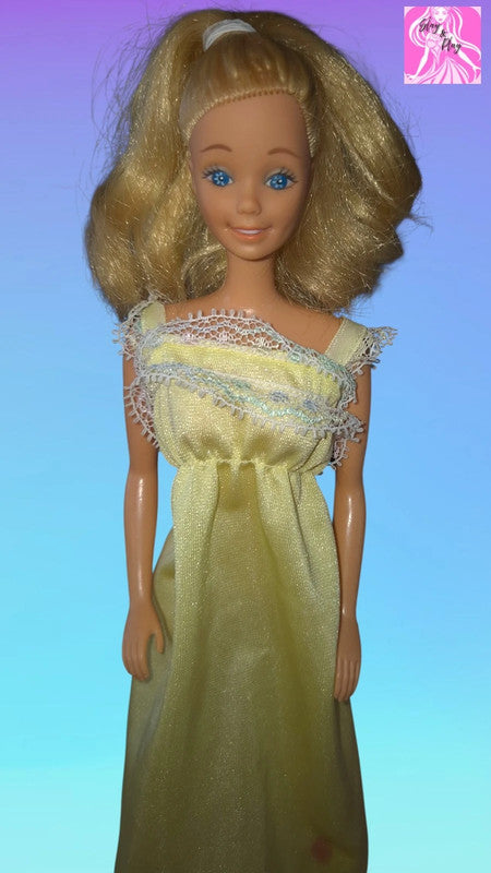🌙✨ 1980s My First Barbie in Original 80s Night Dress | Bedtime Nostalgia | Vintage Sleepwear ✨🌙