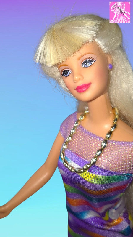 💎✨ 1997 Bead Blast Barbie | 90s Accessory Queen | Colorful Creativity ✨💎