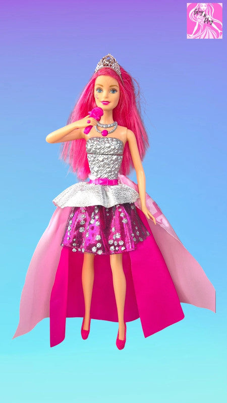 👑🎤 Barbie Rock 'n Royals – Princess Courtney Singing Doll (2015) | Royal Rockstar | Musical Magic 🎤👑