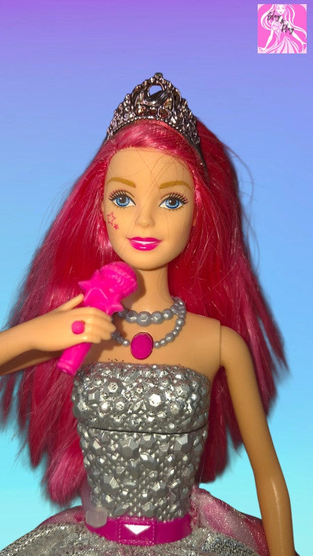 👑🎤 Barbie Rock 'n Royals – Princess Courtney Singing Doll (2015) | Royal Rockstar | Musical Magic 🎤👑