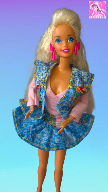 🇺🇸✨ 1990 All American Barbie | Vintage Patriotic Style | 90s Icon ✨🇺🇸