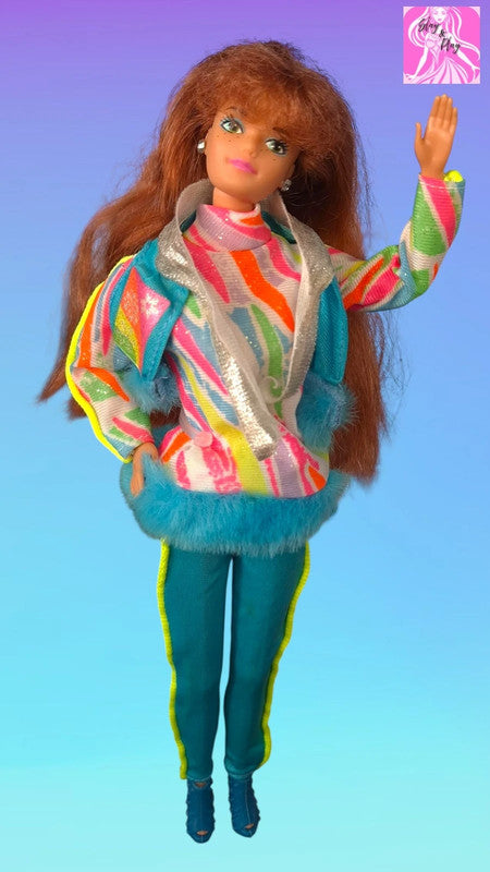 ⛷️✨ 1991 Ski Fun Midge | Winter Sports Icon | 90s Vintage Treasure ✨⛷️
