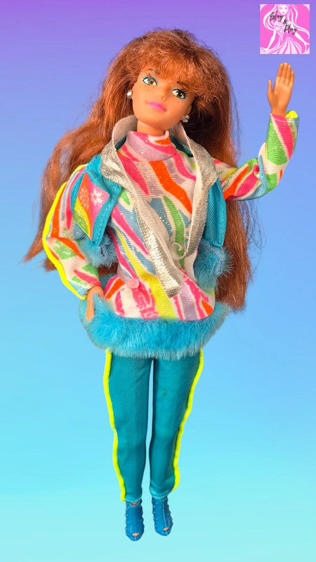 ⛷️✨ 1991 Ski Fun Midge | Winter Sports Icon | 90s Vintage Treasure ✨⛷️