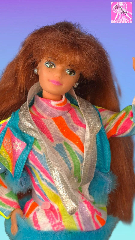 ⛷️✨ 1991 Ski Fun Midge | Winter Sports Icon | 90s Vintage Treasure ✨⛷️
