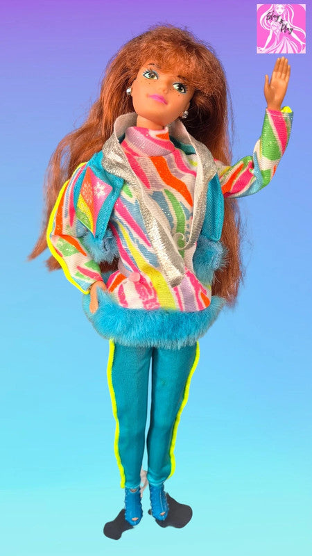 ⛷️✨ 1991 Ski Fun Midge | Winter Sports Icon | 90s Vintage Treasure ✨⛷️