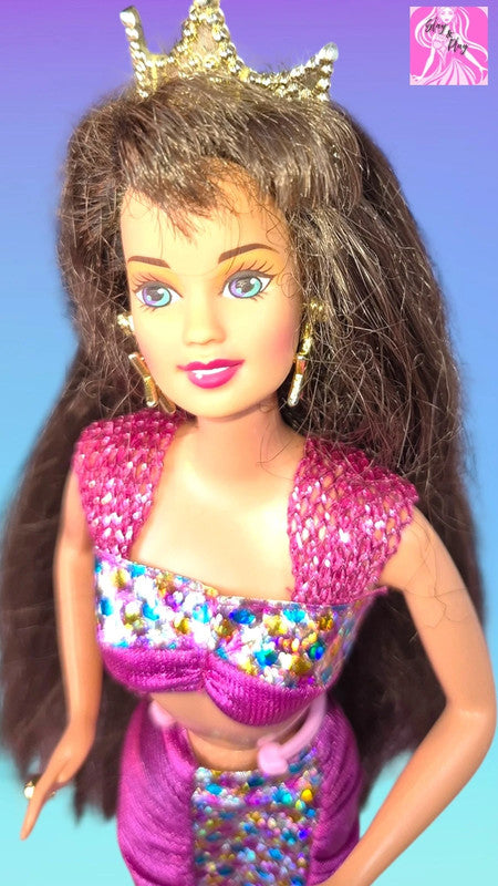 🧜‍♀️✨ 1995 Jewel Hair Mermaid Teresa | Underwater Sparkle | 90s Mermaid Magic ✨🧜‍♀️