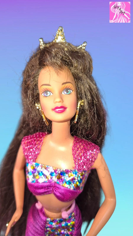 🧜‍♀️✨ 1995 Jewel Hair Mermaid Teresa | Underwater Sparkle | 90s Mermaid Magic ✨🧜‍♀️