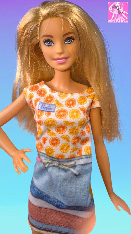 🍹✨ 2001 Smoothie Bar Barbie | Fruity Fun | Y2K Cafe Cutie ✨🍹