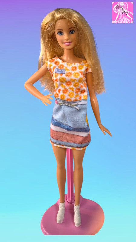🍹✨ 2001 Smoothie Bar Barbie | Fruity Fun | Y2K Cafe Cutie ✨🍹