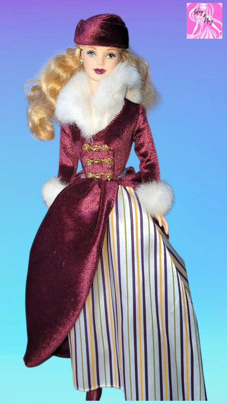 2000 Victorian ice skater Barbie