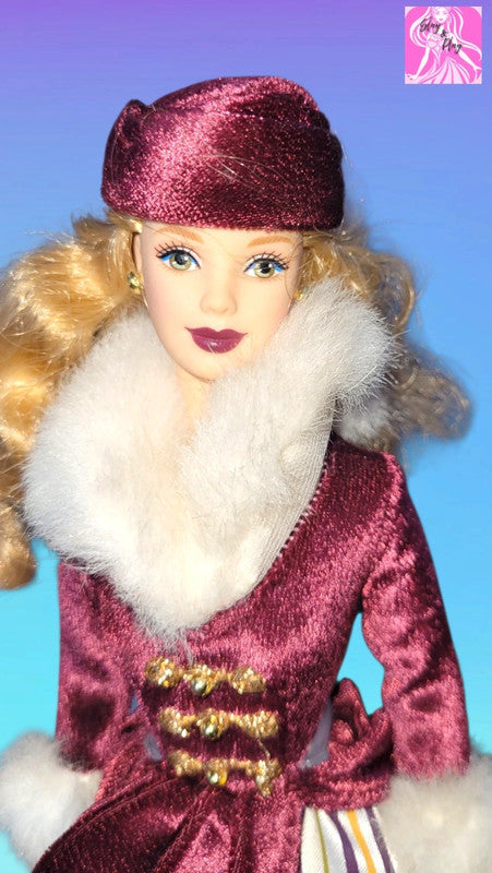 2000 Victorian ice skater Barbie