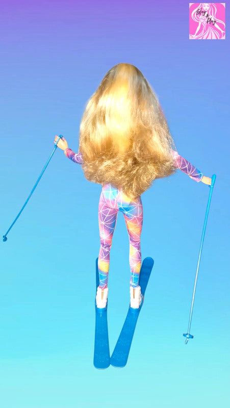 Barbie skier winter sport