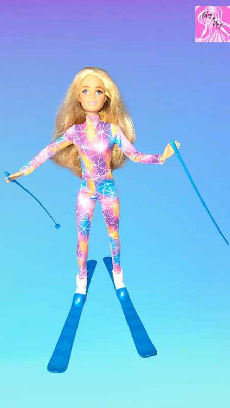 Barbie skier winter sport