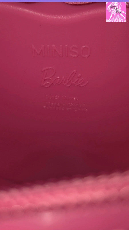 Miniso x Barbie Hot Pink Crossbody Bag - Y2K Barbiecore Chain Bag
