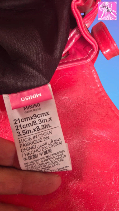 NEW Miniso x Barbie Pink Backpack - Collector's Item & Practical Use