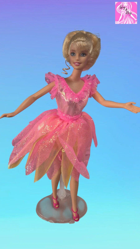 1998 Bubble Fairy Barbie - Excellent Condition Pink Sparkly Fantasy Doll 1990