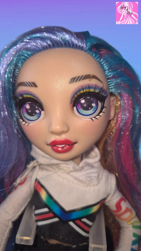 Rainbow High Fashion Doll Amaya Raine 11" Hair Studio Rainbow Glitter Sparkle