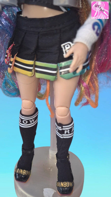 Rainbow High Fashion Doll Amaya Raine 11" Hair Studio Rainbow Glitter Sparkle