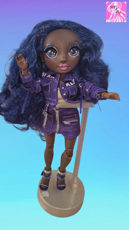 Rainbow High Fashion Doll Krystal Bailey Series 2 Indigo Student