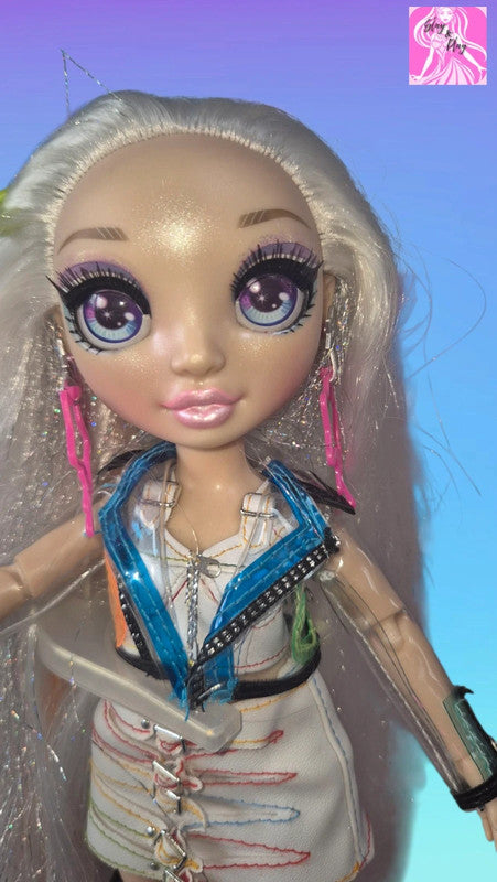 Rainbow High Hair Studio Amaya Raine 11" Fashion Doll With Accessories
