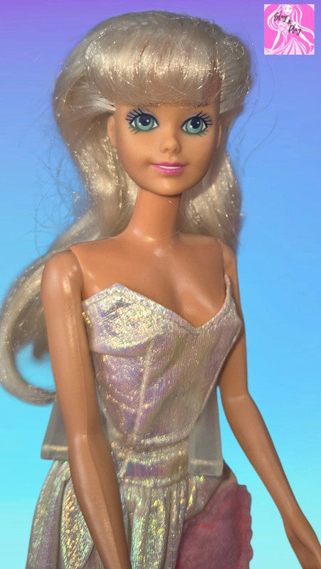 1990 Party Letters Sindy Doll Great Condition Missing Shoes & Shrug