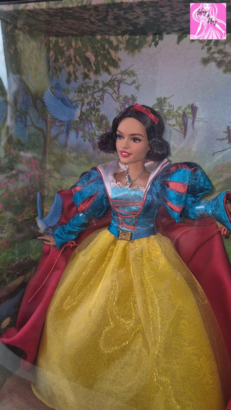 Mattel Disney Collector Snow White Live Action Movie Fashion Doll Signature Outfit