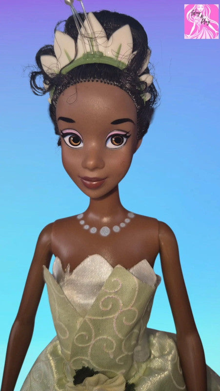 Meet this stunning Disney Designer Princess Tiana doll - a true collector's dream!