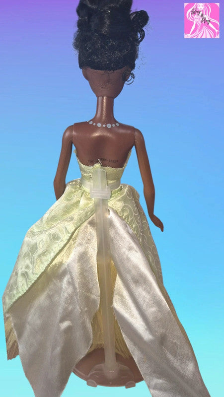 Meet this stunning Disney Designer Princess Tiana doll - a true collector's dream!