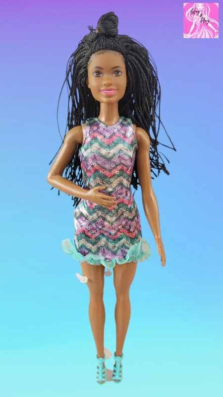 Barbie Big City Dreams Brooklyn Doll - Stunning Locs & Style - Excellent Condition