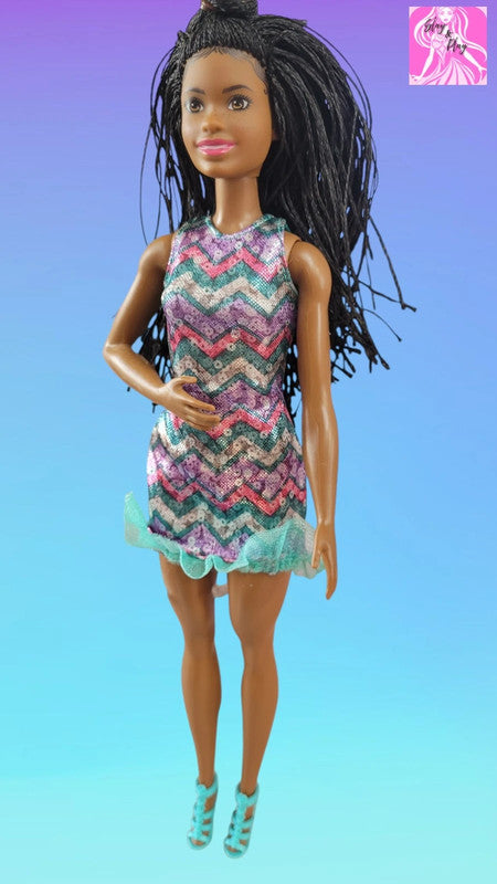 Barbie Big City Dreams Brooklyn Doll - Stunning Locs & Style - Excellent Condition