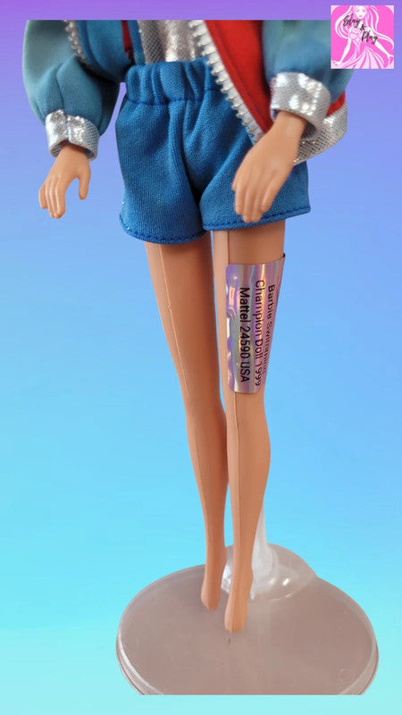 1999 Swimming Champion Barbie - Sydney Olympics Edition - Excellent Condition