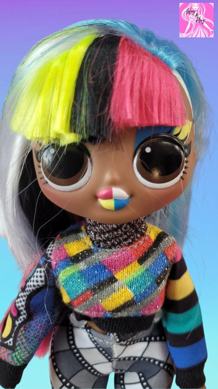 LOL Surprise OMG Movie Magic Starlette - Rainbow Hair Beauty - Excellent Condition